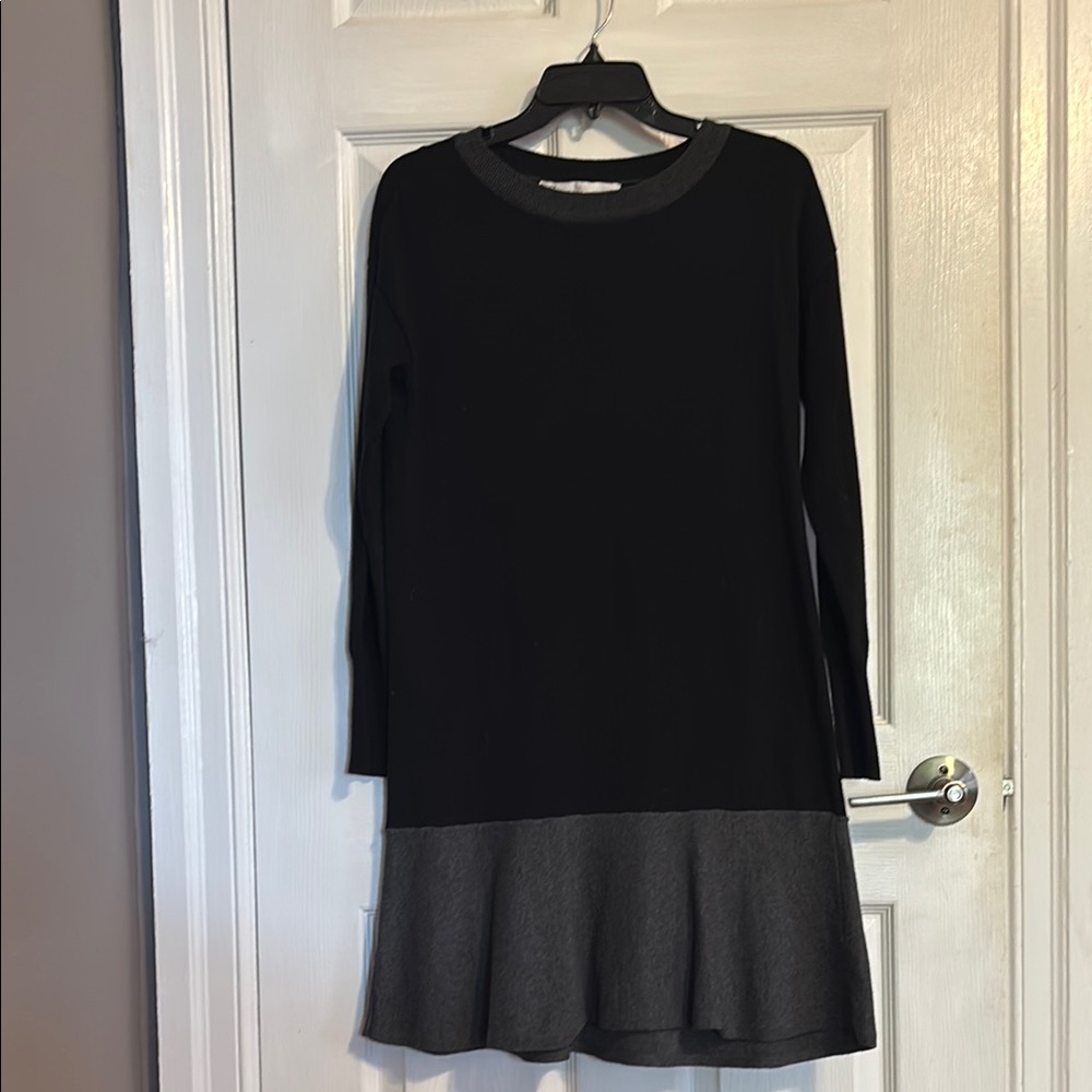 Black and Gray 100% Cotton Dress
